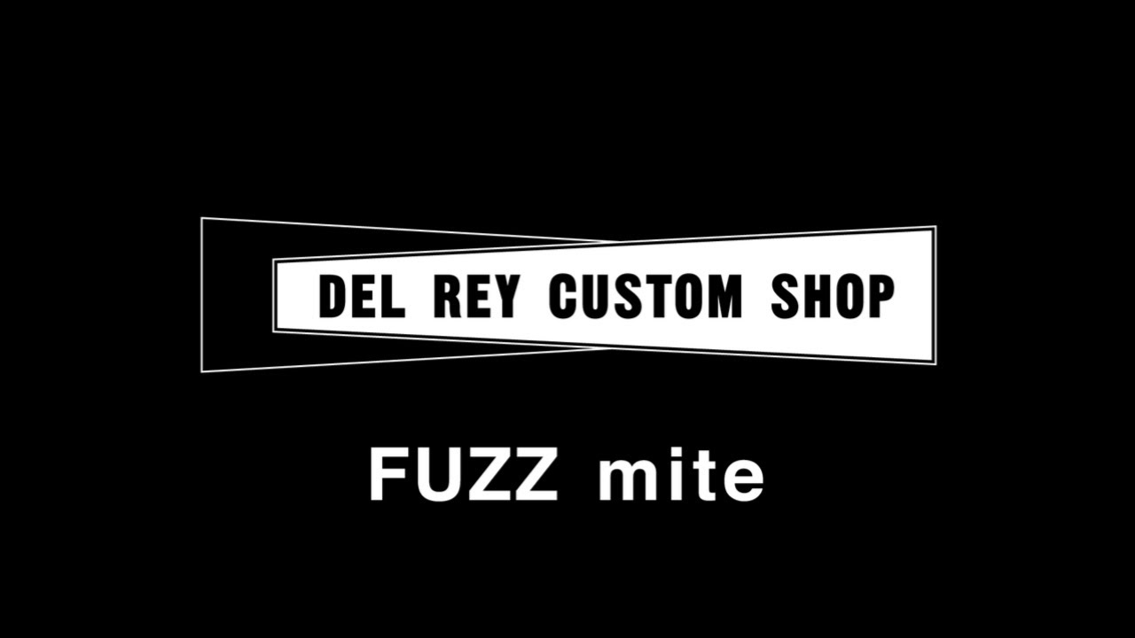 Del Rey Custom Shop FUZZ mite - Demo || Mosrite Fuzzrite Reissue