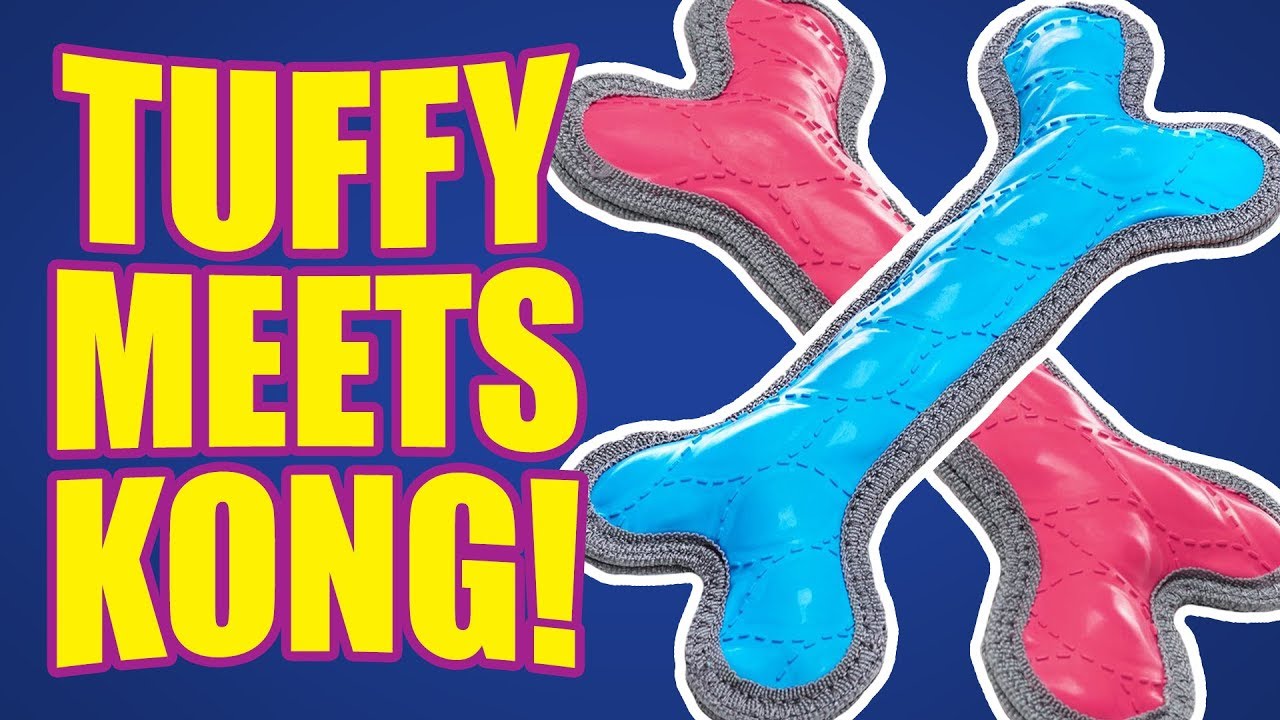 Kong and Tuffy toys in one? | DOG TOY REVIEWS | Petfactors Indestructible Rubber Bone Dog Toy