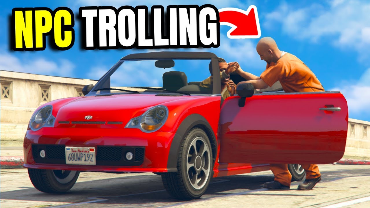 I Went Undercover as an NPC in GTA 5 RP!