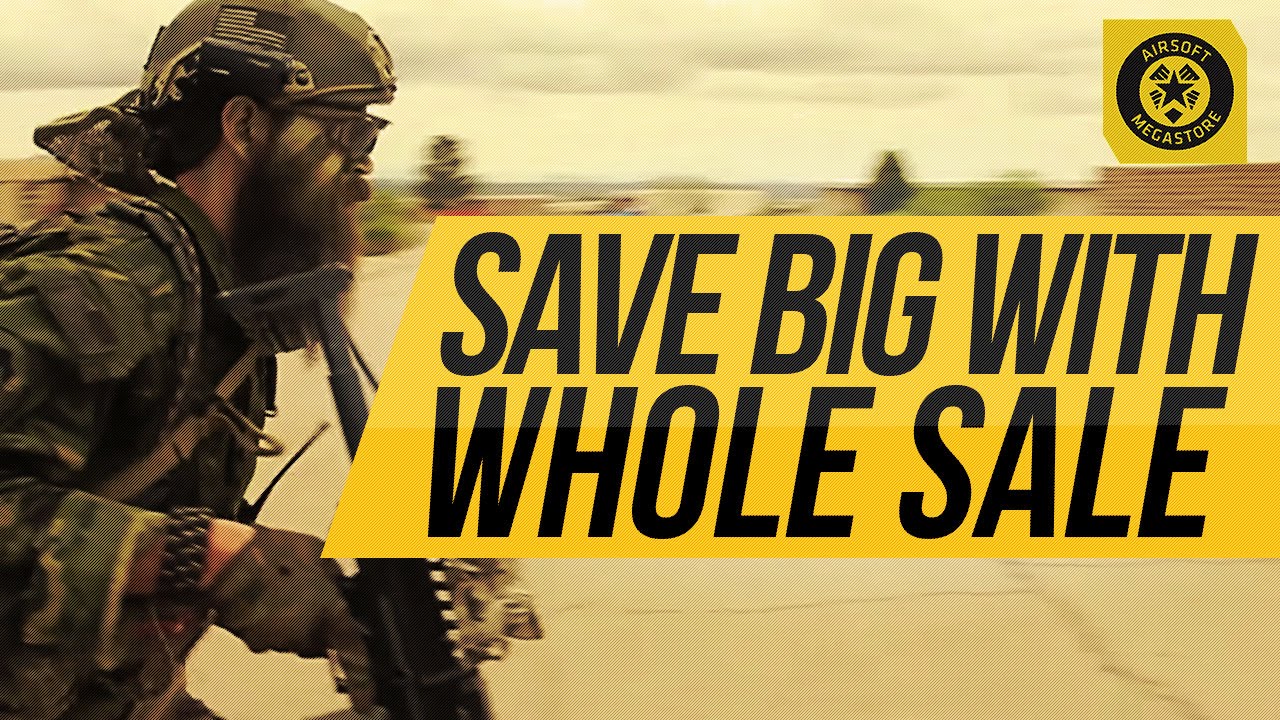 Save Big With Whole Sale/Team/Field Orders! | Airsoftmegastore.com