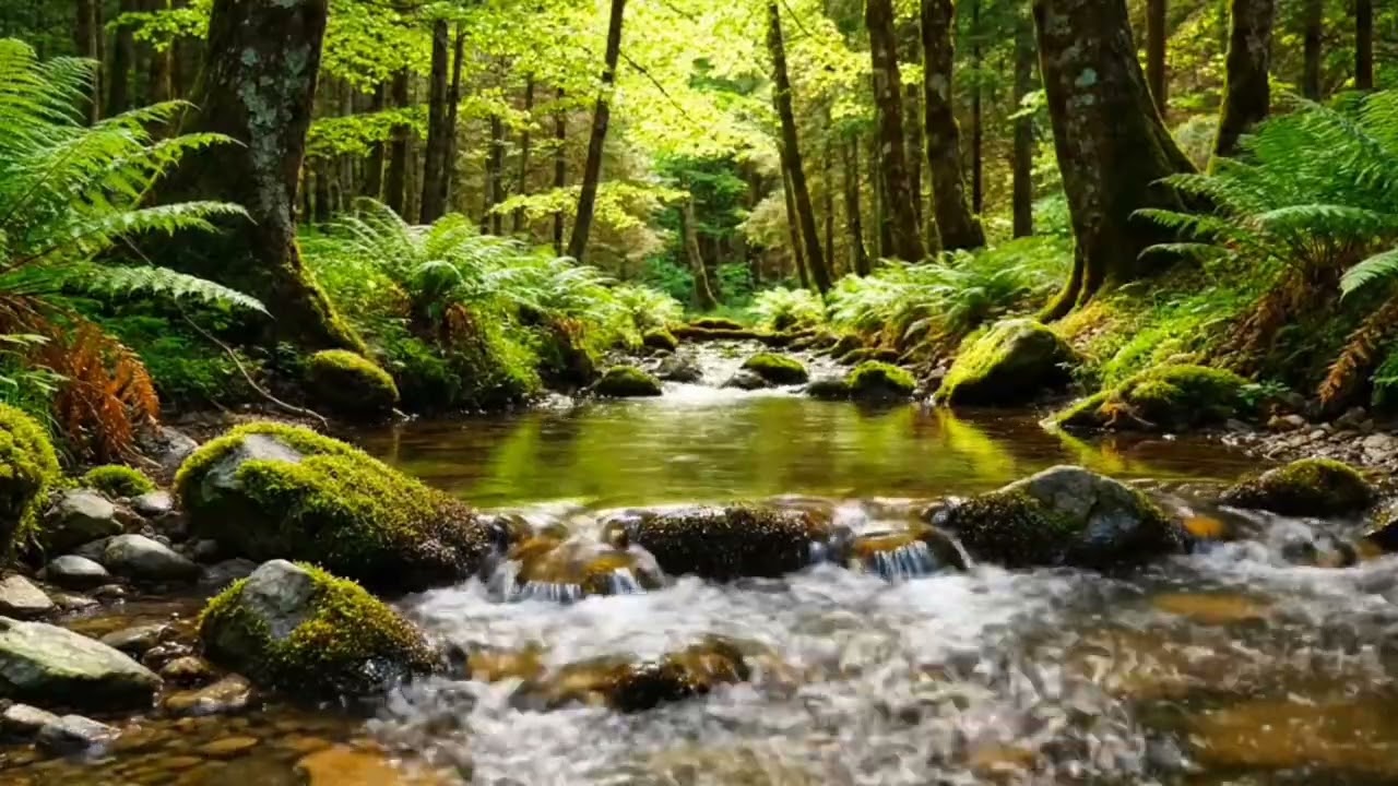 Fresh Morning Nature Sounds – Awakening Bird Sounds & Peaceful Forest Sounds