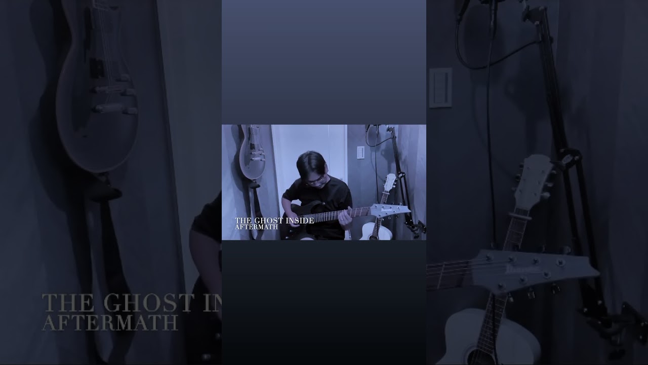 #theghostinside #aftermath #metalcore #music #macbookpro #guitar #playthrough #ibanez #rgif7