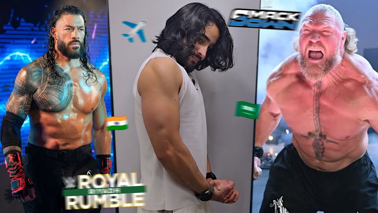 My WWE Saudi Arabia Plans🇮🇳🇸🇦...(Royal Rumble + Smackdown)