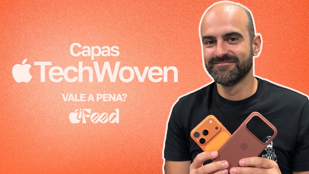 Capa Apple TechWoven para o iPhone 17 Pro - Vale a pena?