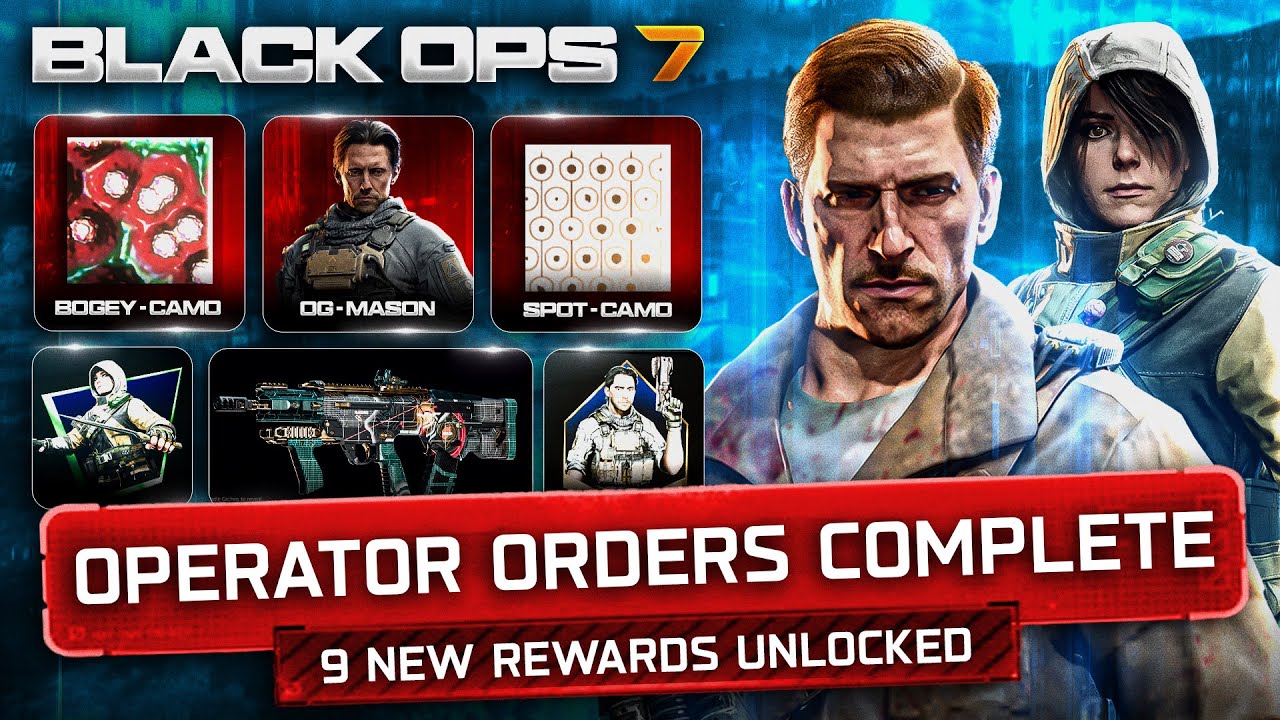 ALL Black Ops Royale Operator Orders Guide... (FREE Camos, Operator Skins & MORE)