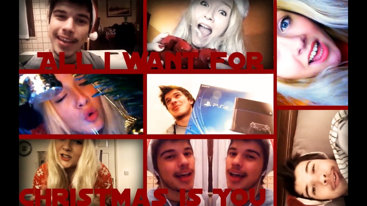 Justin Bieber ft. Mariah Carey - All I Want For Christmas Is You (LIP DUB)