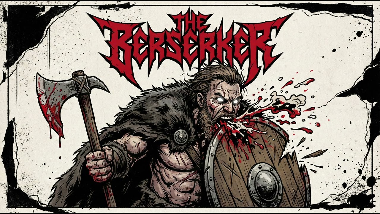 THE BERSERKER | Thunderous Crossover Thrash & Hardcore ⚔️ (Official audio)