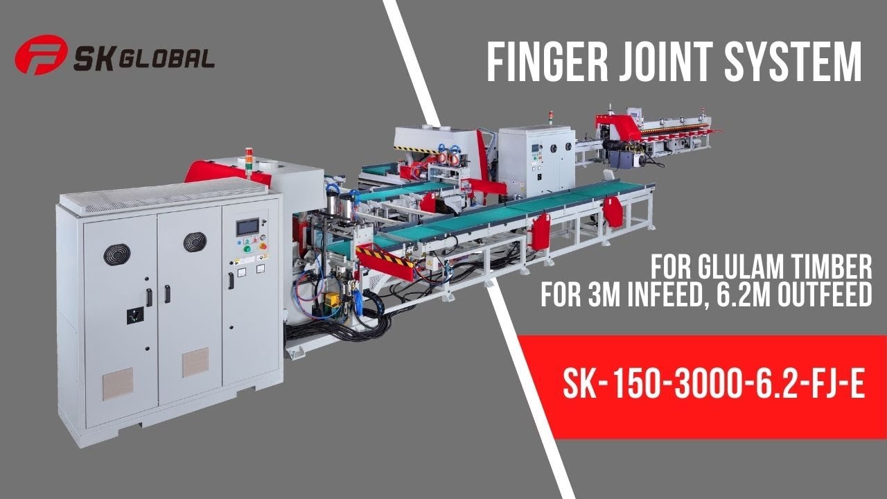 SK Global Finger Joint System SK-150-3000-6.2-FJ-E