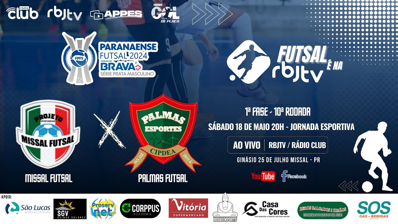 MISSAL FUTSAL  X  PALMAS FUTSAL