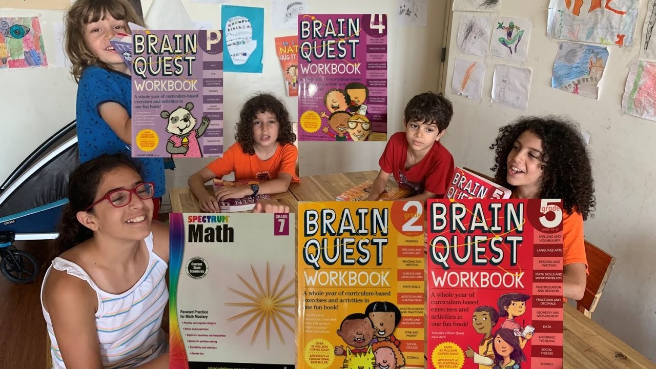 Spectrum Math and Brain Quest Workbooks Review