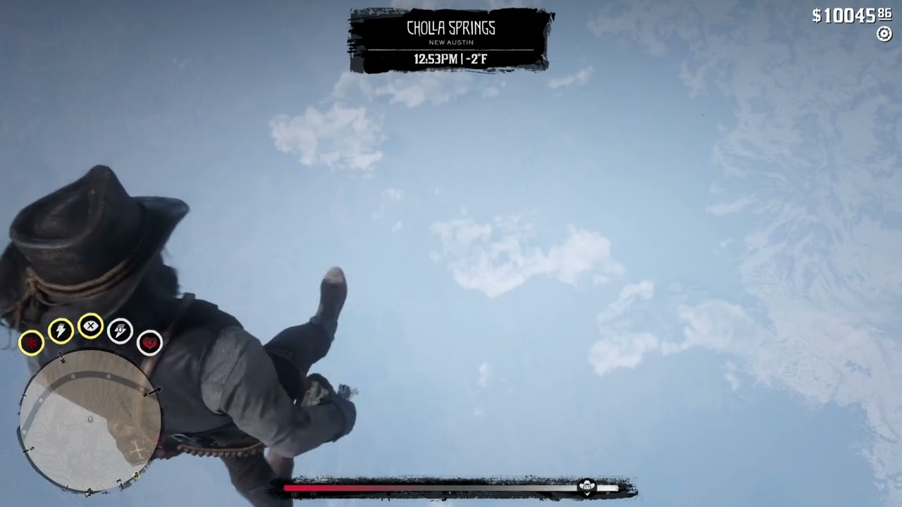 How up high was i?