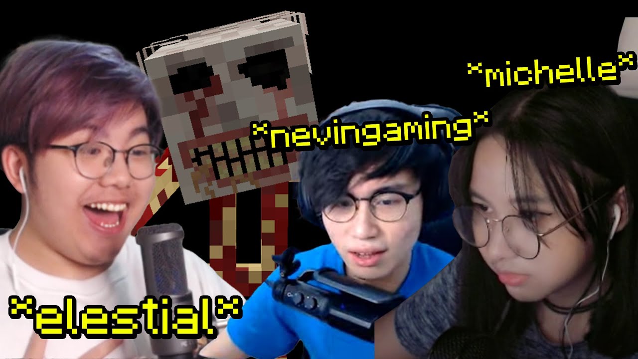 Gw Paksa NevinGaming Bareng Jodohnya Main Minecraft Horror ...