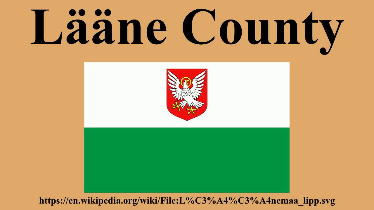 L&auml;&auml;ne County