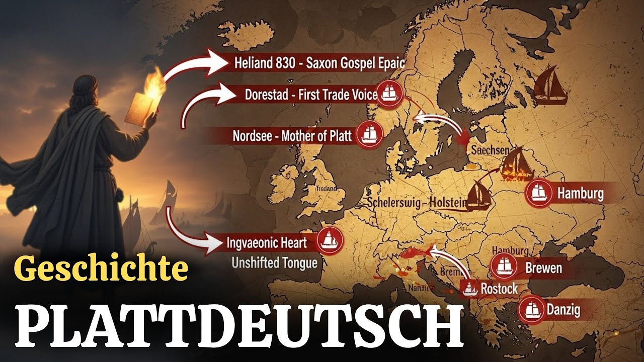Die Geschichte der Plattdeutsch - Die Wahrheit, warum Plattdeutsch WIRKLICH STIRBT?