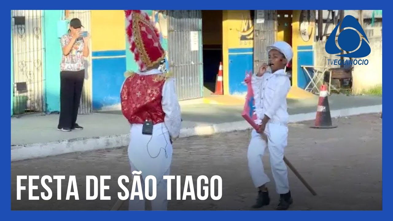 Festa de São Tiago para as crianças mantém viva a tradição em Mazagão Velho