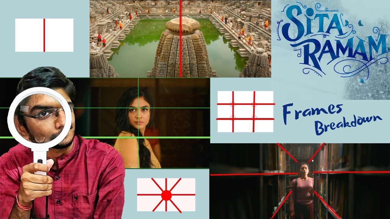 Sita Ramam Frames and Techniques | Compositional Techniques | Cinematography breakdown |