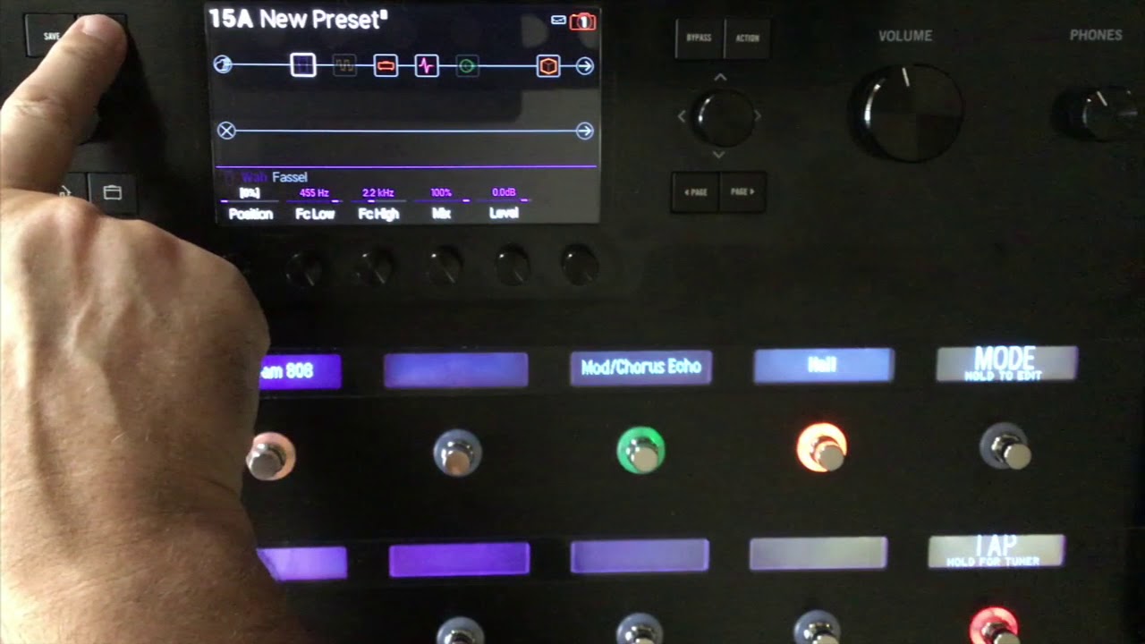 Multiefectos: Cómo armar un preset desde cero
