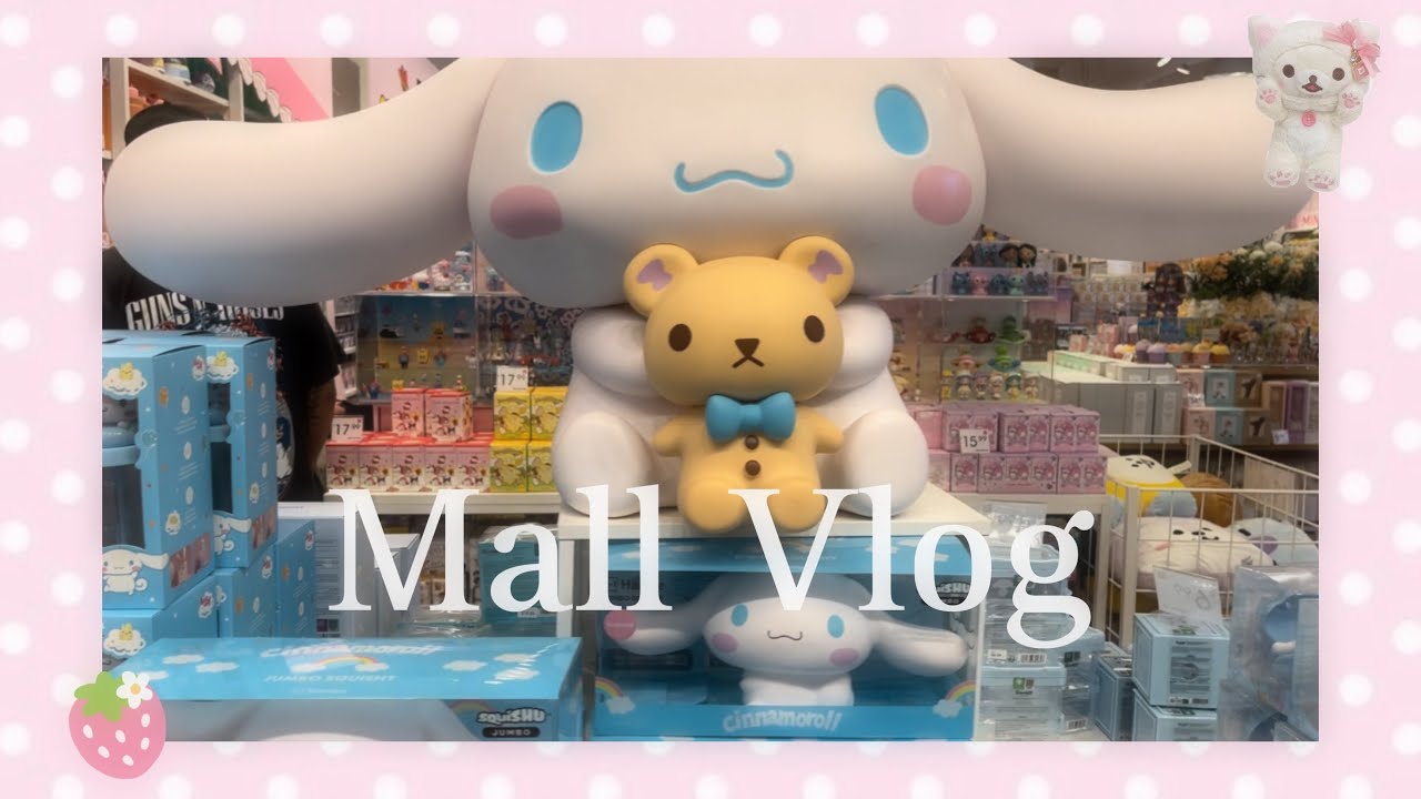 🍓Mini cute Mall vlog (Miniso, Boxlunch, Forever21)