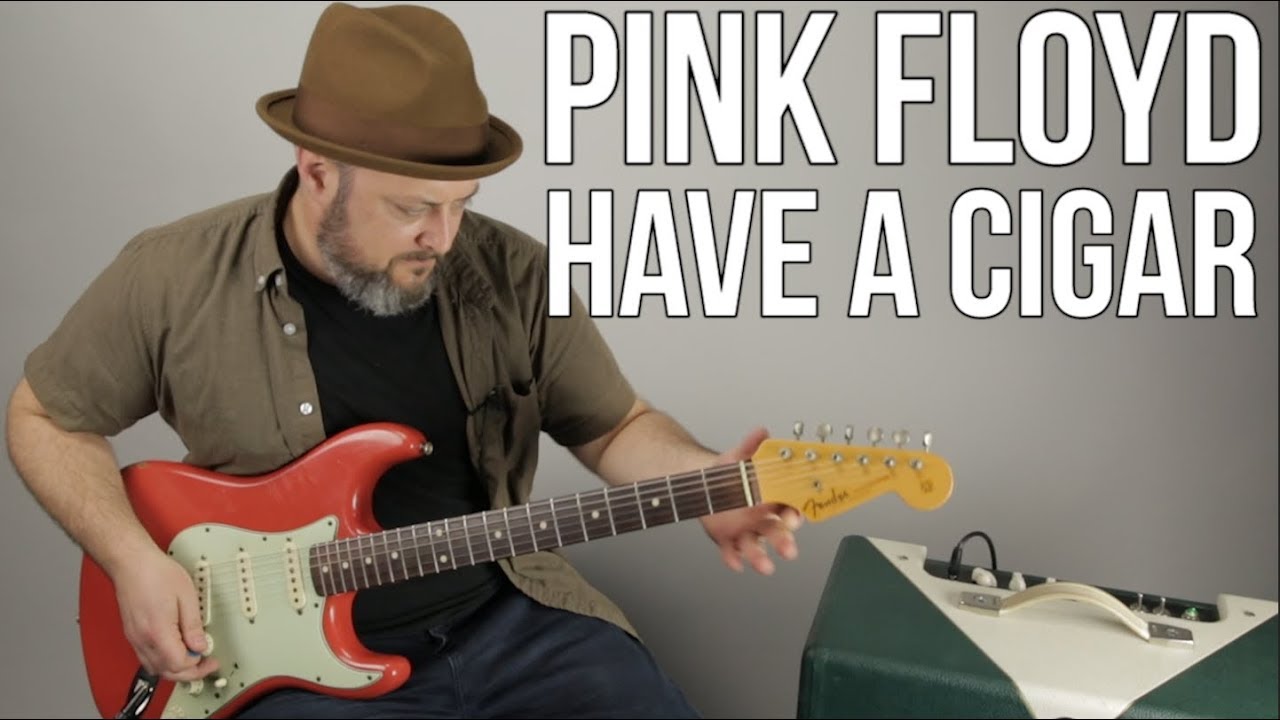 Урок игры на сигарной гитаре от Pink Floyd