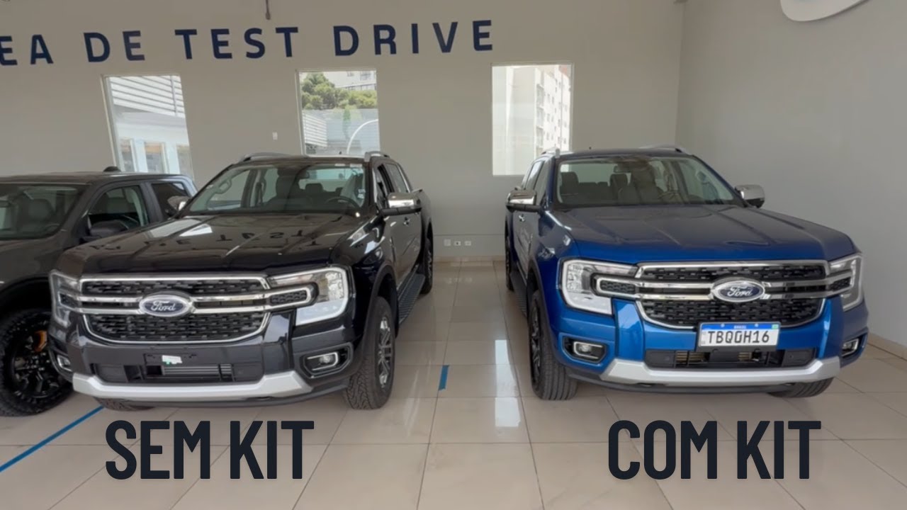 QUAL A DIFERENÇA ENTRE A FORD RANGER LIMITED COM KIT E SEM O KIT