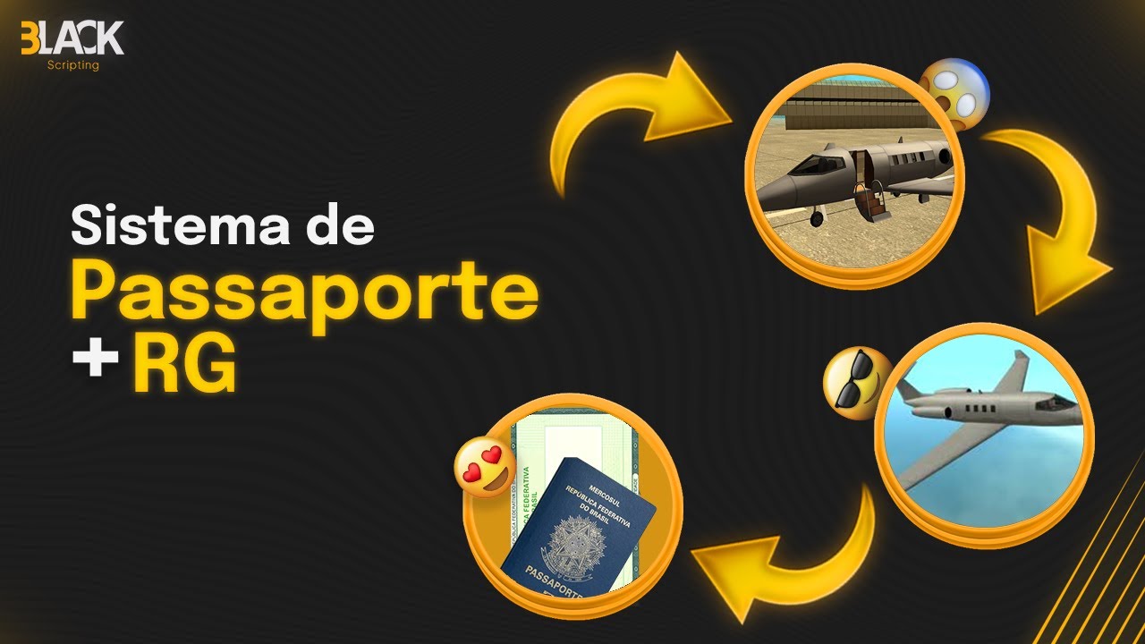 Novo Sistema de Registro MTA com Passaporte Black script