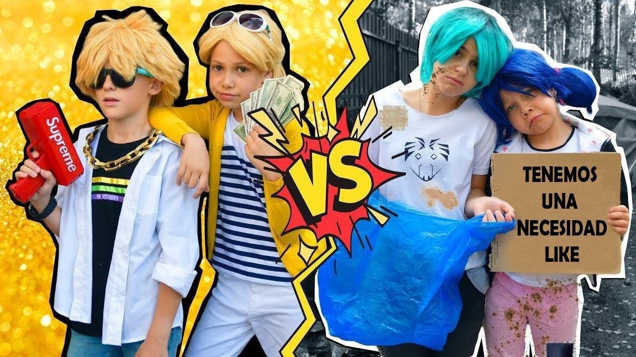 Pareja Rica vs amor de Pareja Pobre / Momentos Graciosos e Incómodos Marinette y Adrien