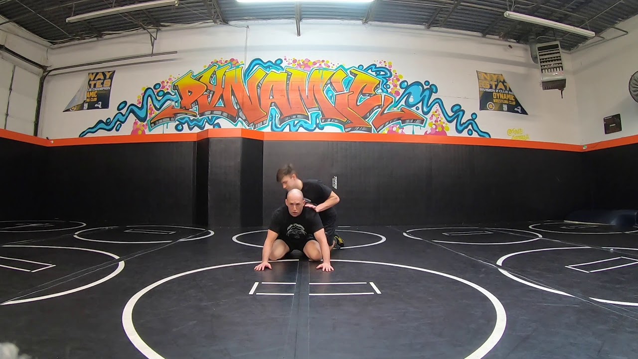 Wrestling bottom basics - How to beat a cross-face