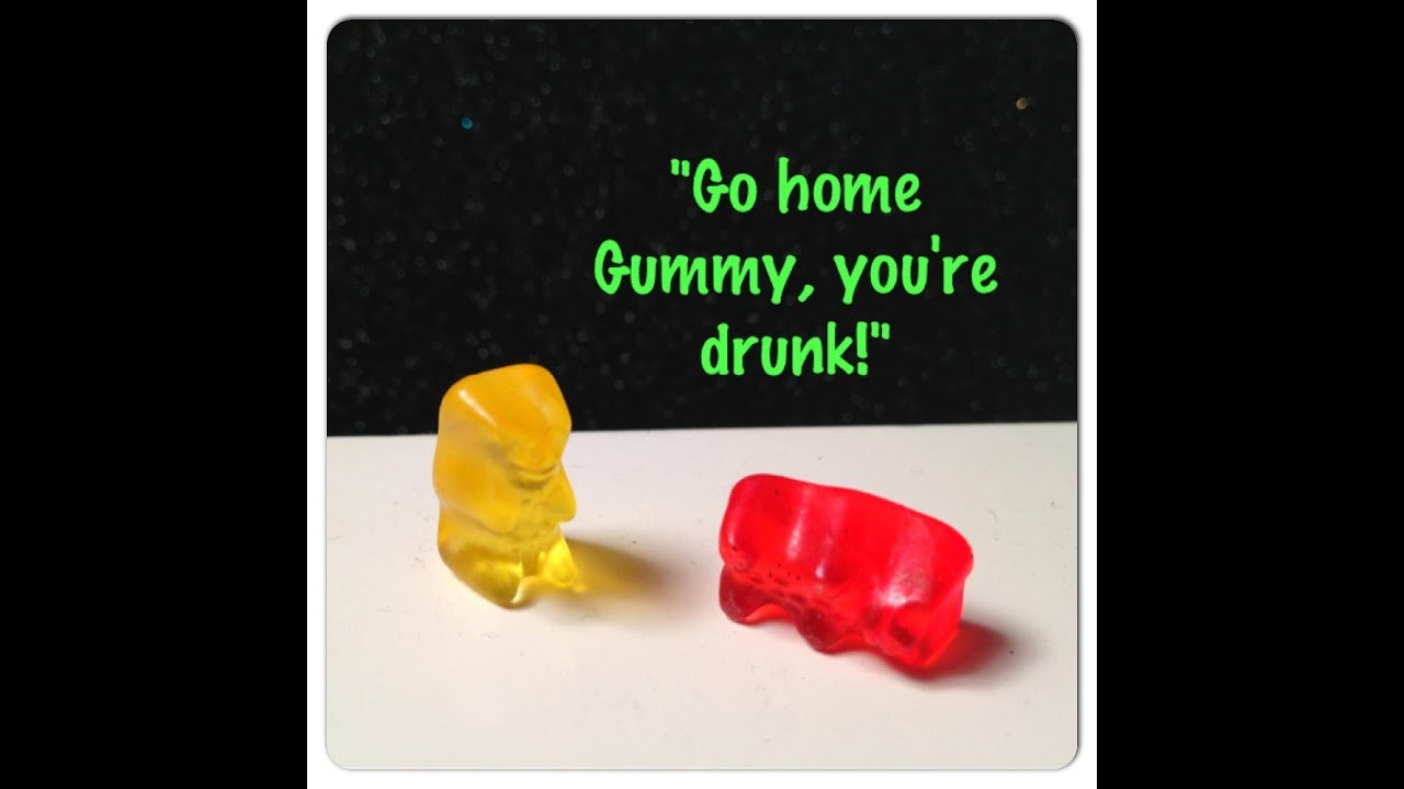 Drunk Gummy Bears 2 Ingredient Recipe
