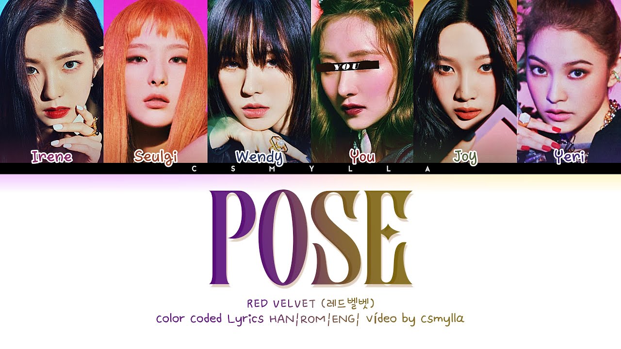 Red Velvet (레드벨벳)  - 'Pose' with 6 members | (You As Member)