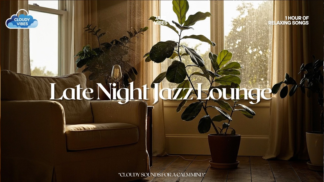 Late Night Jazz Lounge | Elegant Sounds for Long Listening Sessions ✨