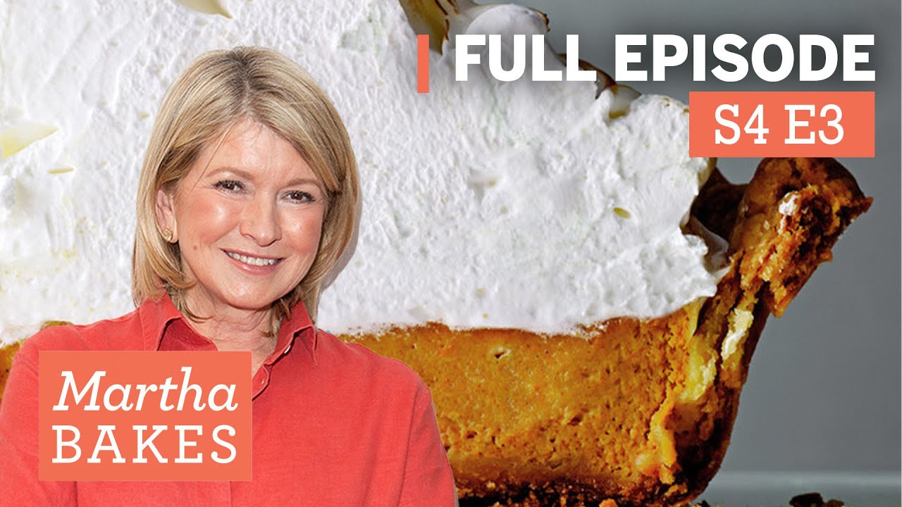 Martha Stewart Makes 4 Pumpkin Recipes | Martha Bakes S4E3 