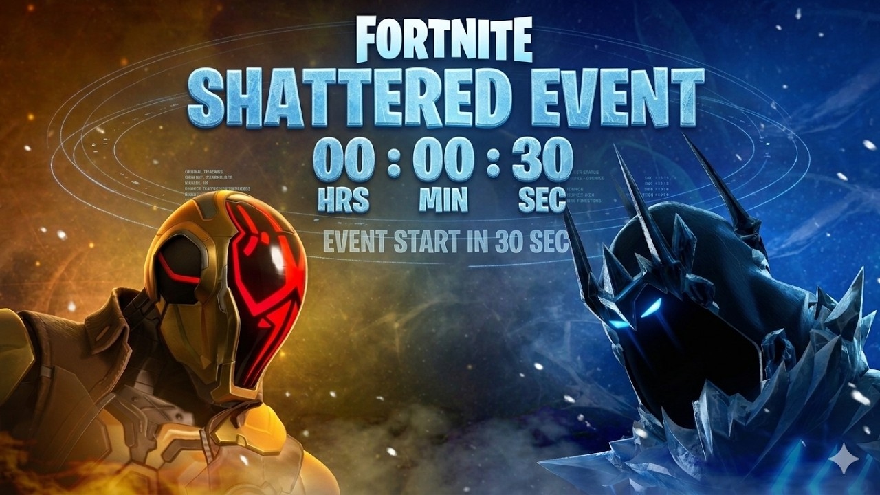 Fortnite Shattered Live Event REACTION!