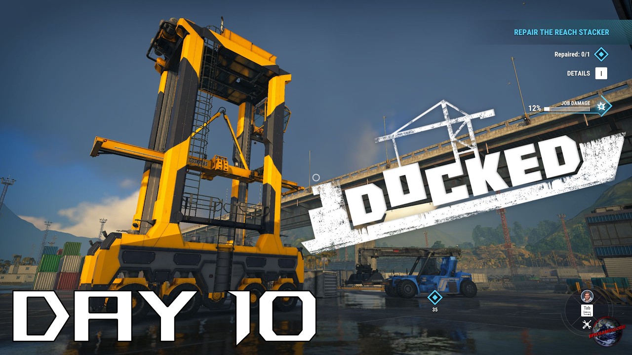 DOCKED. Can we run a Port ? | Day 10 | 1440p ULTRA