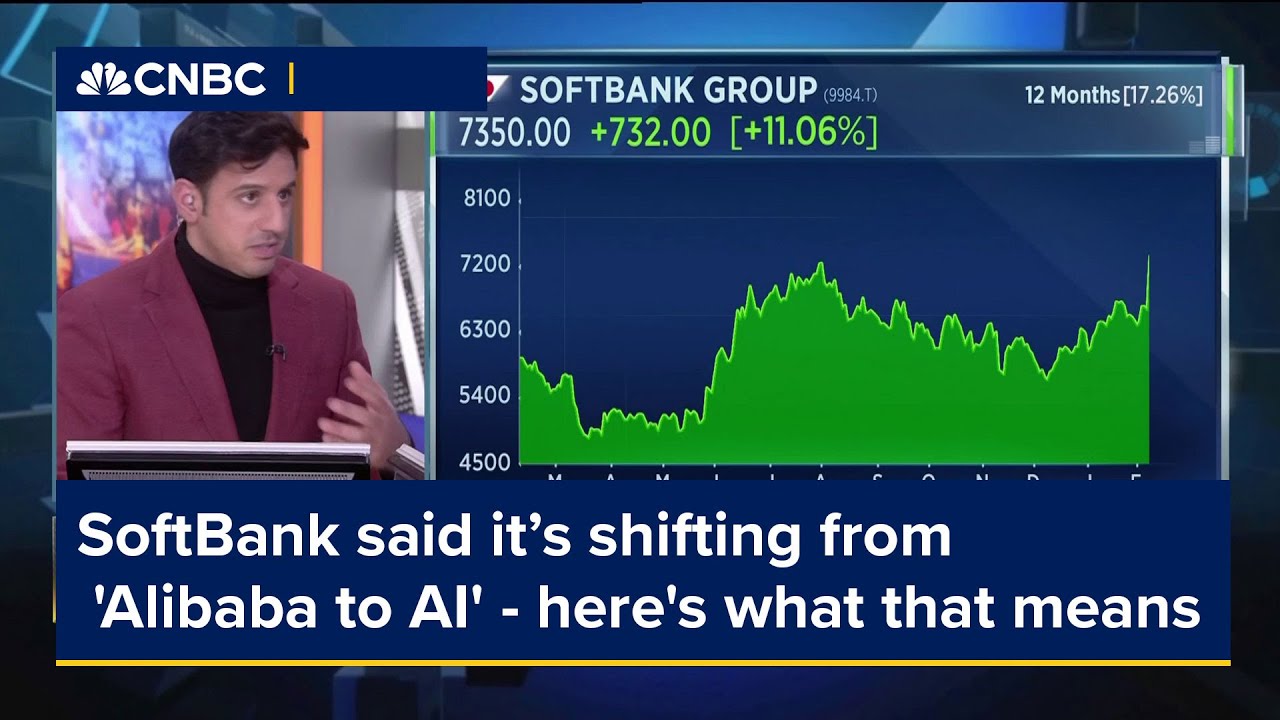 SoftBank said it is shifting from 'Alibaba to AI' &mdash; here's what that means