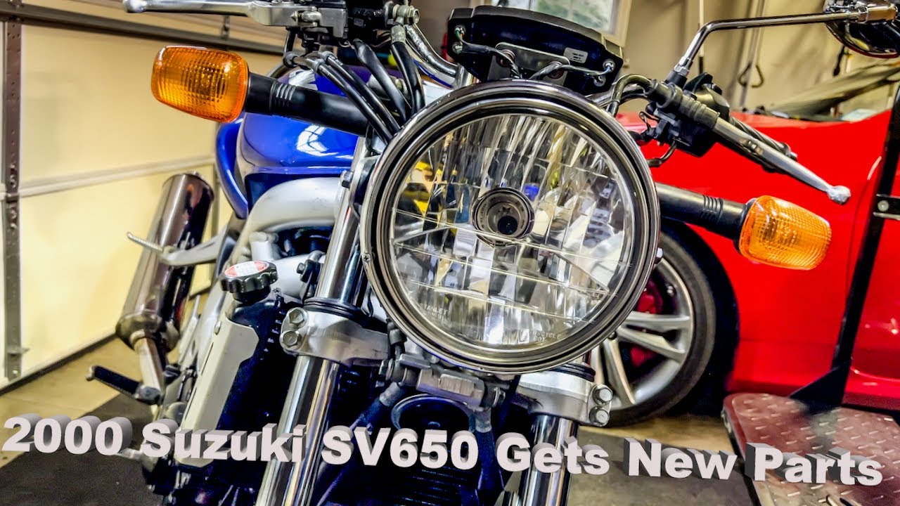 2000 Suzuki SV650 Gets New Parts Part 2