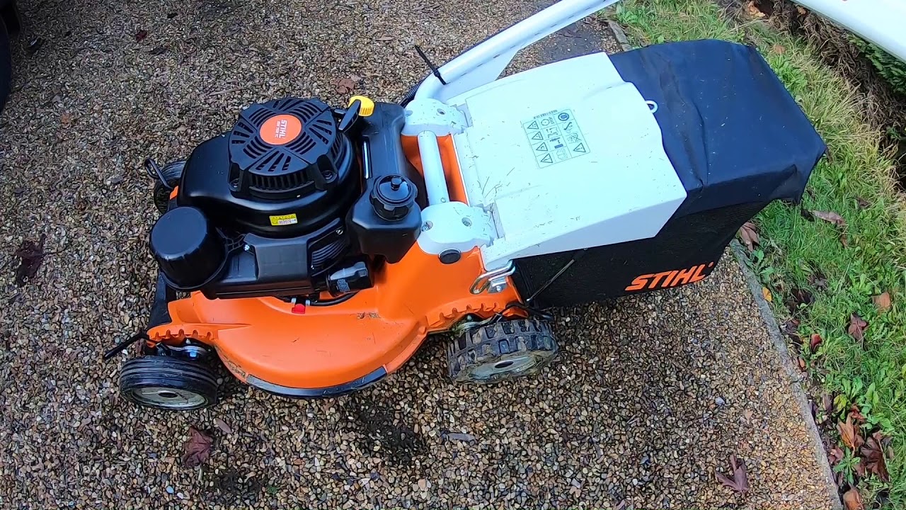 Stihl RM 756 YC. Review