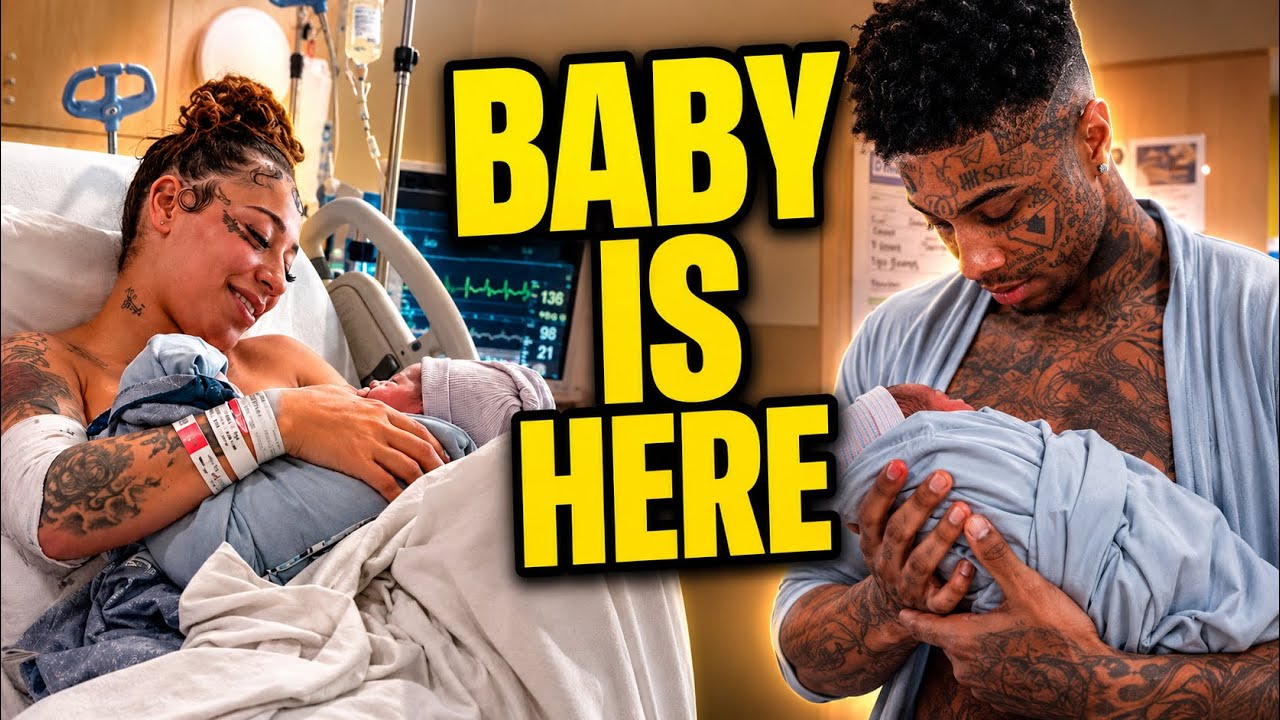 Blueface & Nevaeh&rsquo;s Son Is FINALLY Here&hellip; Their First Moments With Baby 🥹💙👶