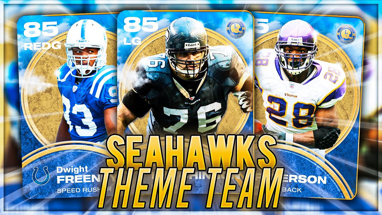 Adrian Peterson & Dwight Freeney JOIN the Seahawks Theme Team! | Madden 26 Ultimate Team