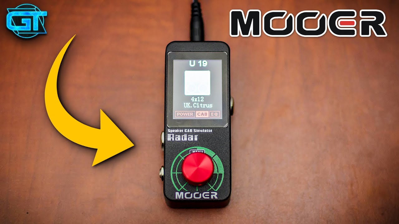 Mooer Radar Speaker Cab Simulator Demo
