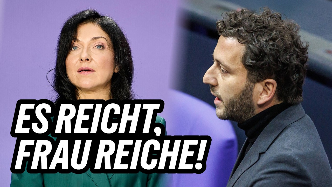 Felix Banaszak adressiert Wirtschaftsministerin: Wie wäre es, wenn Sie mehr arbeiten, Frau Reiche!