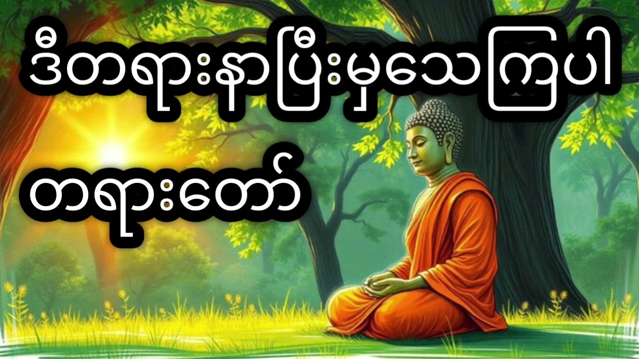 တကယ်ကောင်းတဲ့တရားလေးပါနာဖြစ်အောင်နာကြပါ