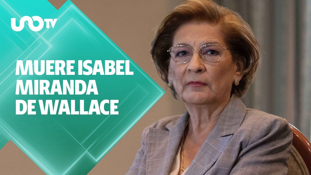 Muere Isabel Miranda de Wallace, fundadora de Alto al Secuestro