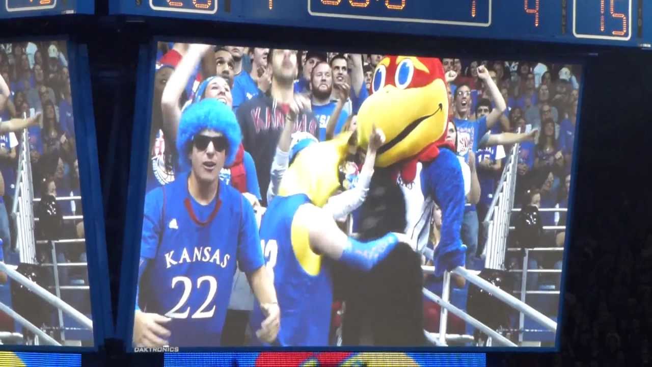 KU Basketball Harlem Shake live at Allen Fieldhouse