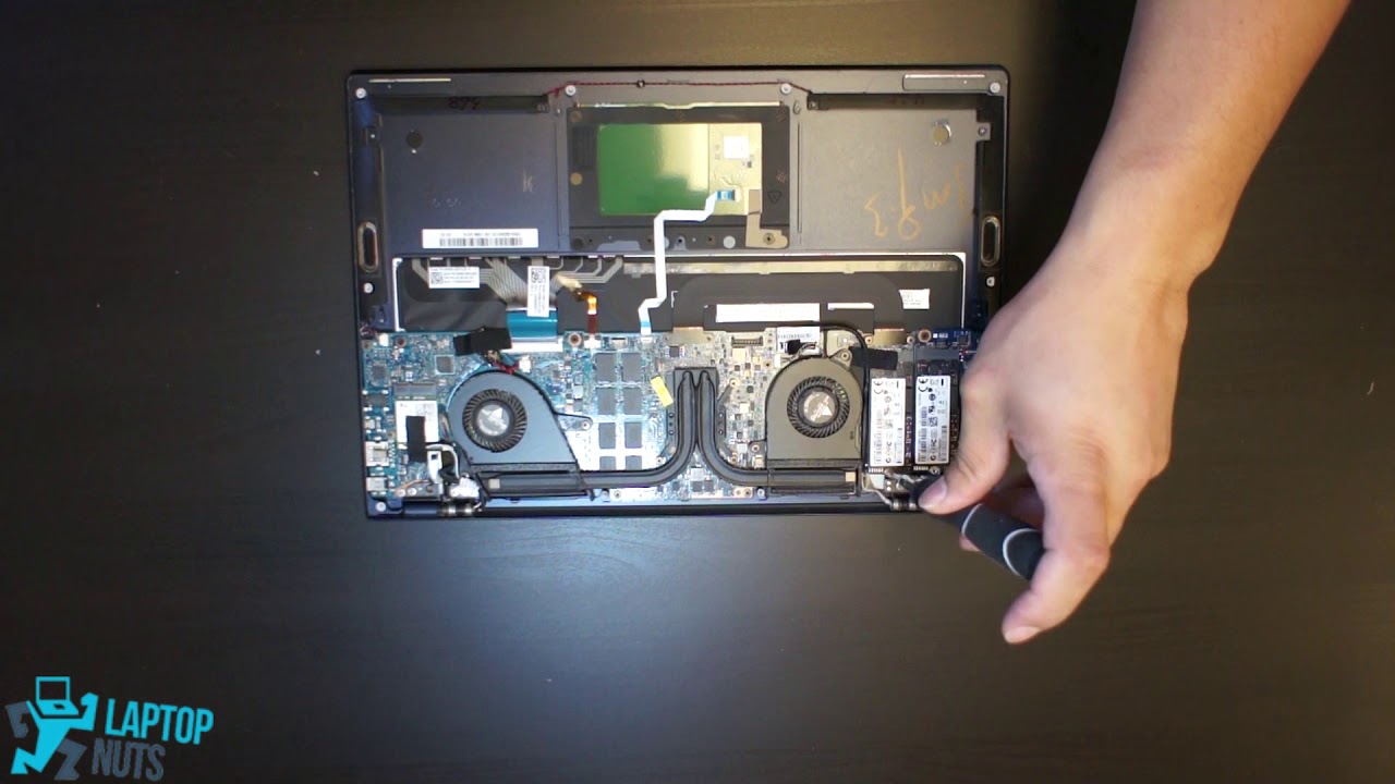 Laptop Asus Zenbook UX301LA Disassembly Take Apart Sell. SSD, motherboard, cpu, heatsink and fan.