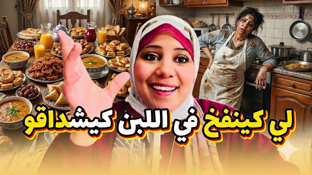 لي كينفخ في اللبن كيشداقو... كيفاش توجدي طبلة رمضان تكون هماوية بلا مايوقع لي ماوقع في … ! 