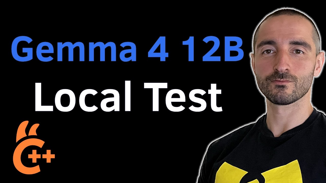 Gemma 4 12B MTP: локальное тестирование | Программирование, распознавание текста (OCR), визуальны...