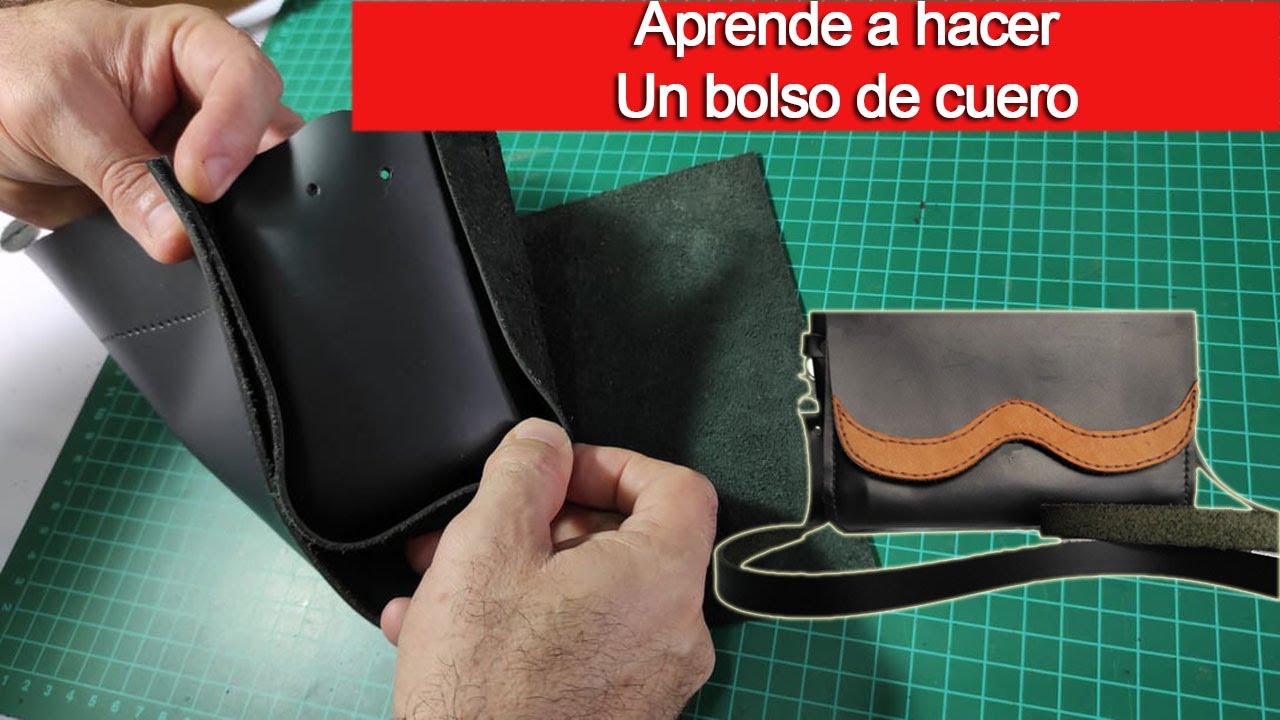 Cómo hacer un bolso de cuero con patrones