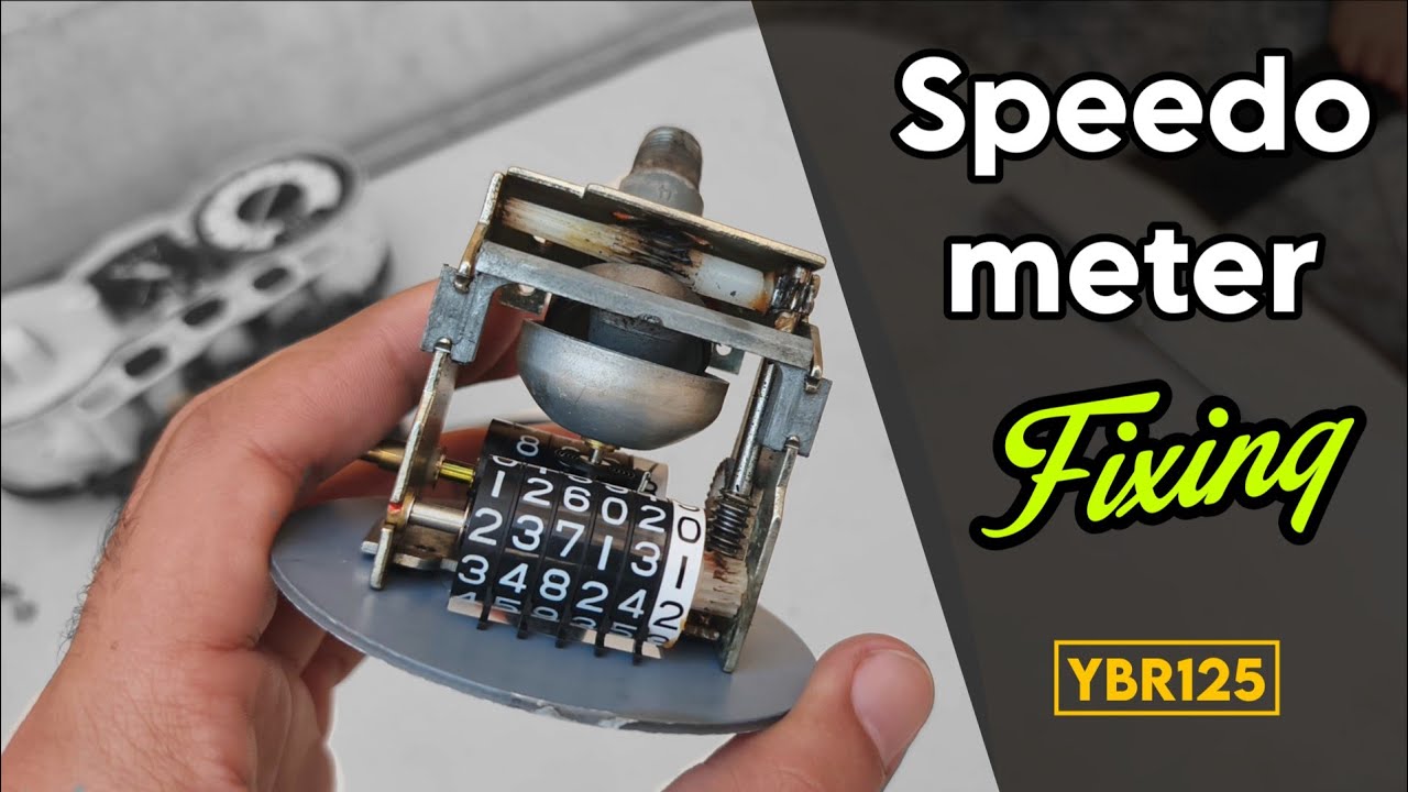 Speedometer Fix/Noise/Stuck Solution | YBR125 | KK VIDZ