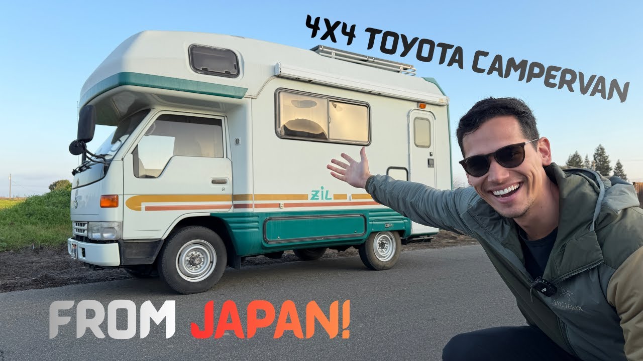 My Imported Japanese RV (4x4 Toyota Camroad Diesel Tour)