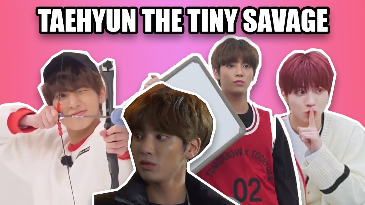 the 'T' in Taehyun stands for talented savage